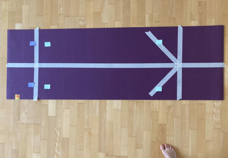 Marquer son tapis de yoga